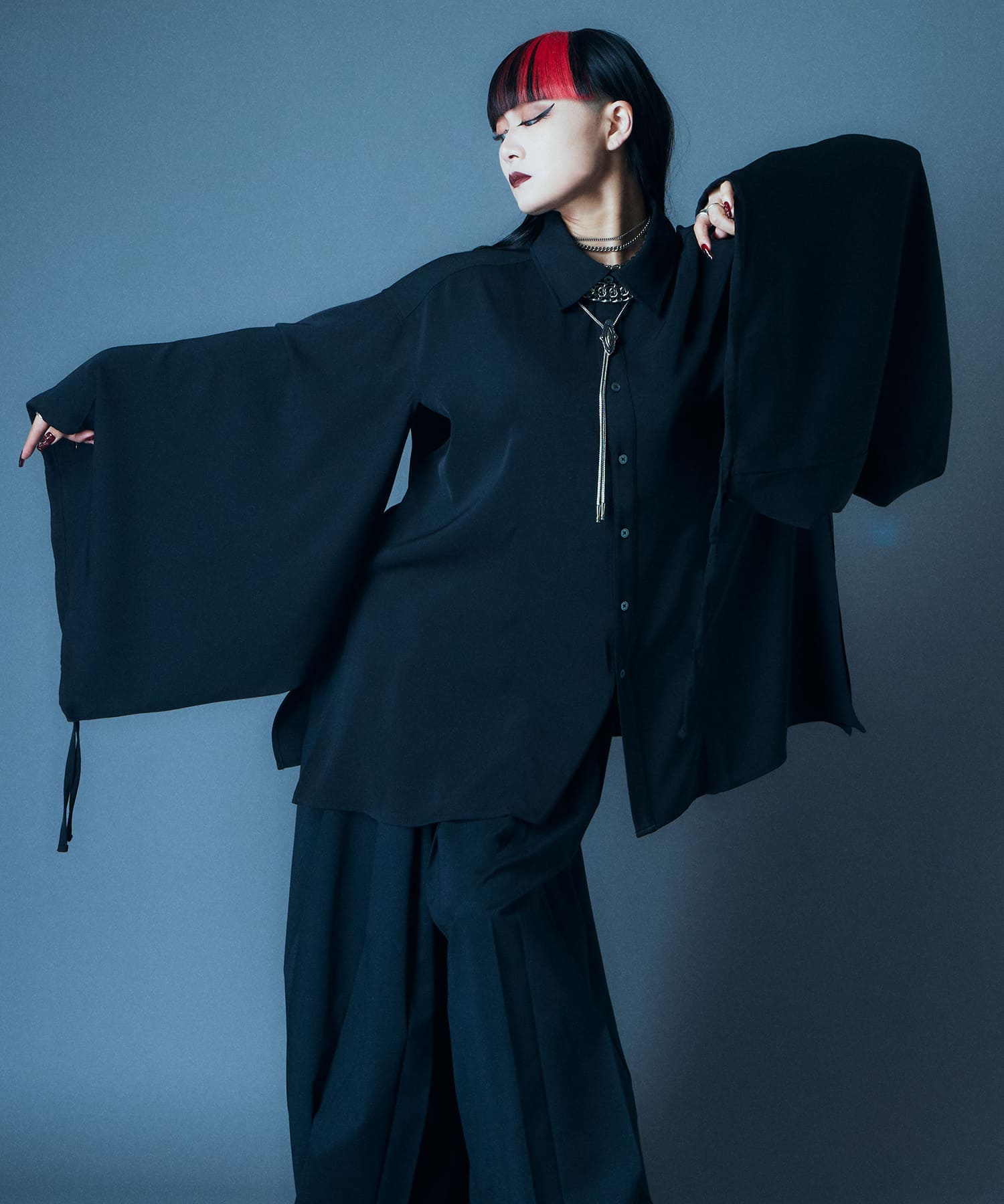 umbrella cape kimono shirt