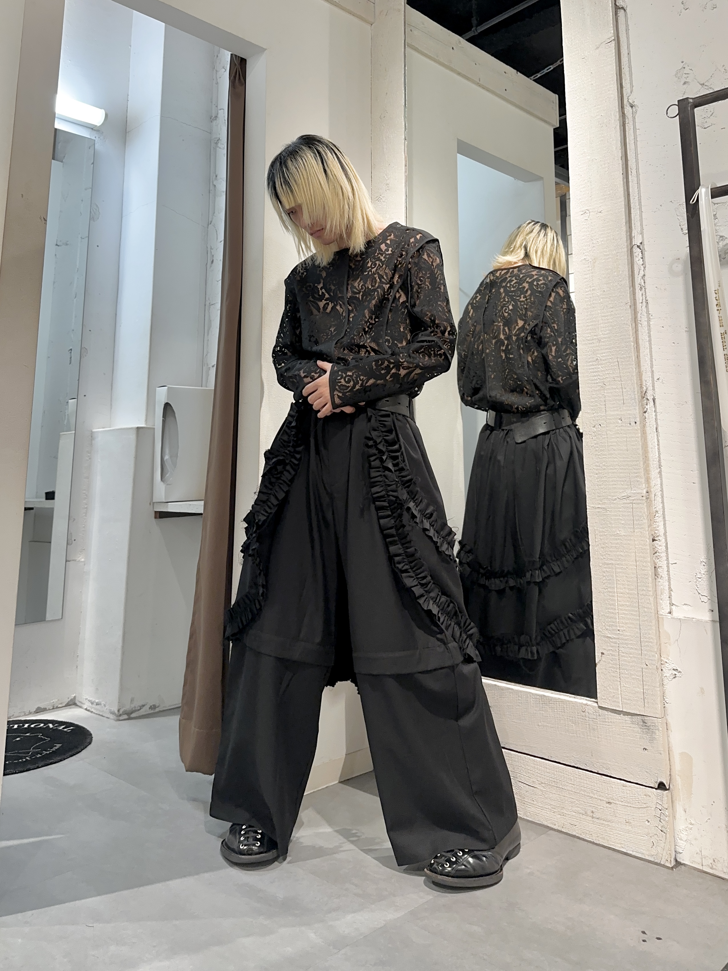 ハーフパンツにしてない2WAYパンツ